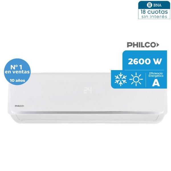 Aire Acondicionado Philco on-off 2600 watts 2200 frigorias